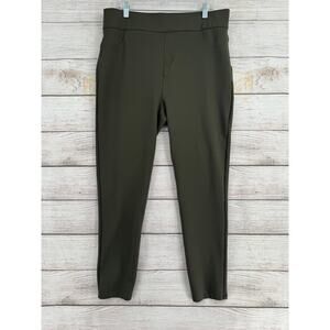 Spanx Ponte The Perfect Pants Womens 2X Olive Green Stretch Shapewear
